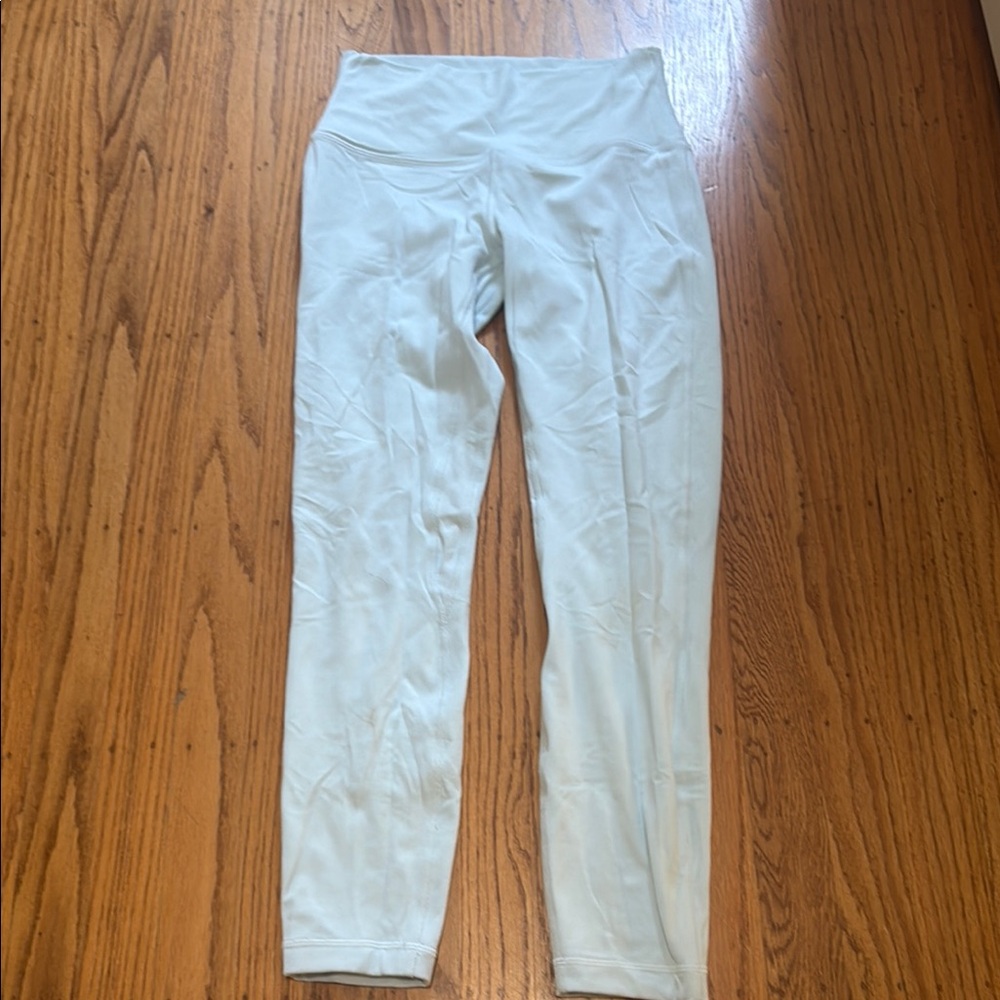 Lululemon Athletica Double Lined Sky Blue Leggings